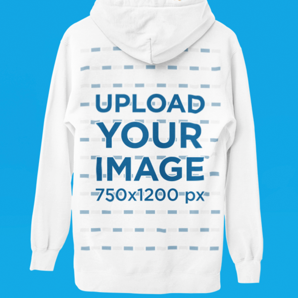 Custom Design Hoodie Back