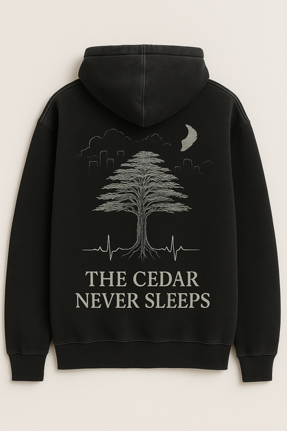 The Cedar Never Sleeps Hoodie