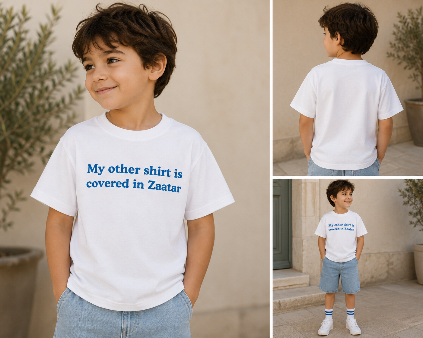 My other shirt is covered in Zaatar
