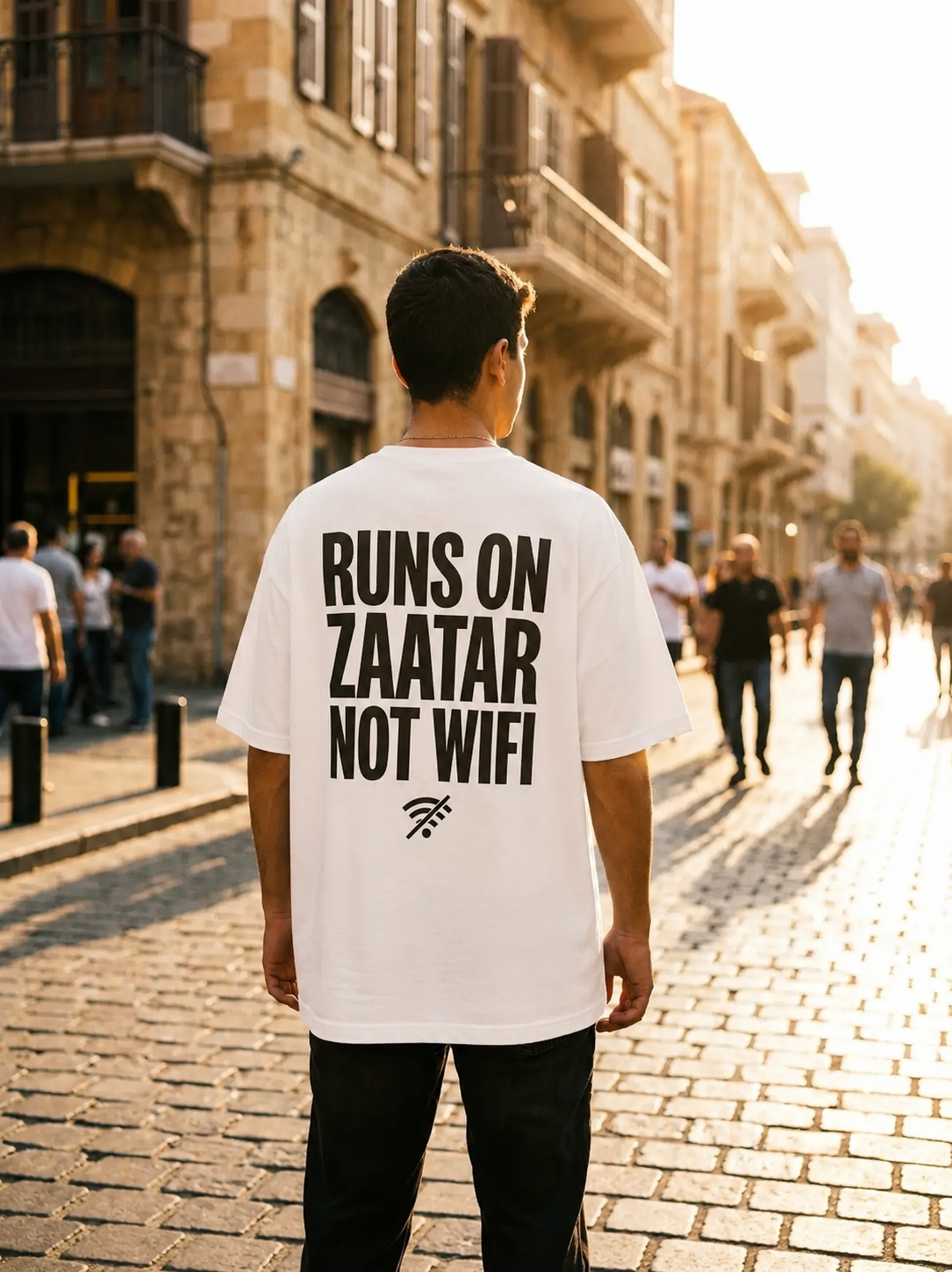 Runs on Zaatar, Not WiFi |T-Shirt