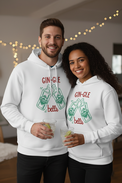 "GIN-GLE bells" Holiday Hoodie | Couple's Gift