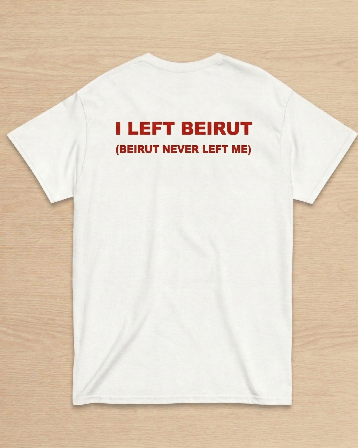 The "Soul of the City" Oversized Tee: Beirut Edition