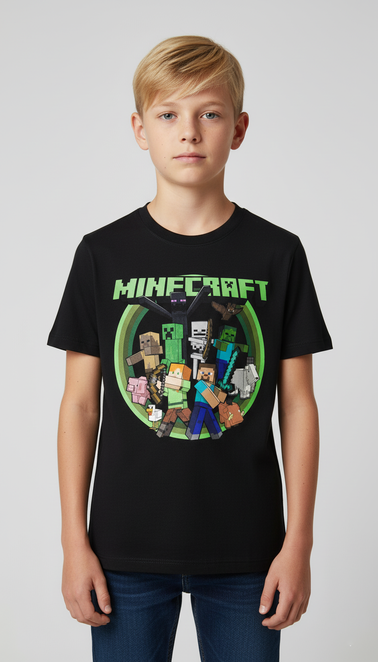 Minecraft Characters T-Shirt