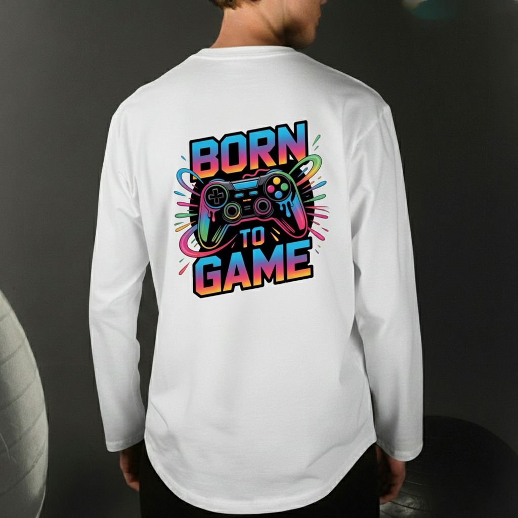 Born to Game Long Sleeve Tee