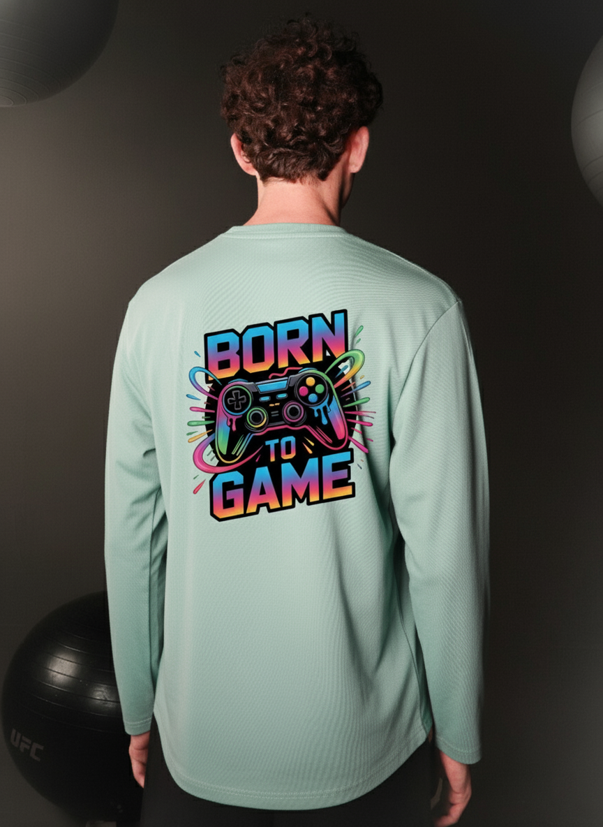 Born to Game Long Sleeve Tee