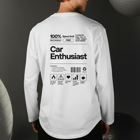 The Car Enthusiast Long-Sleeve Tee