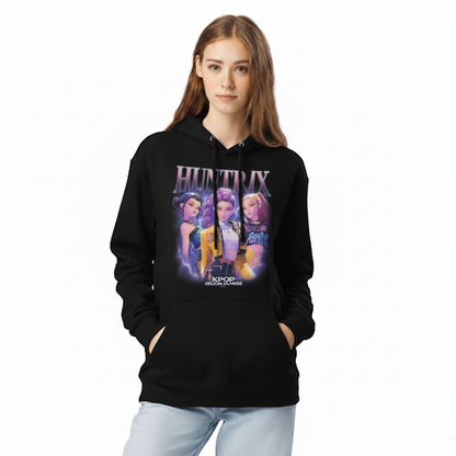 Purple Haired K-Pop Star Inspired Hoodie