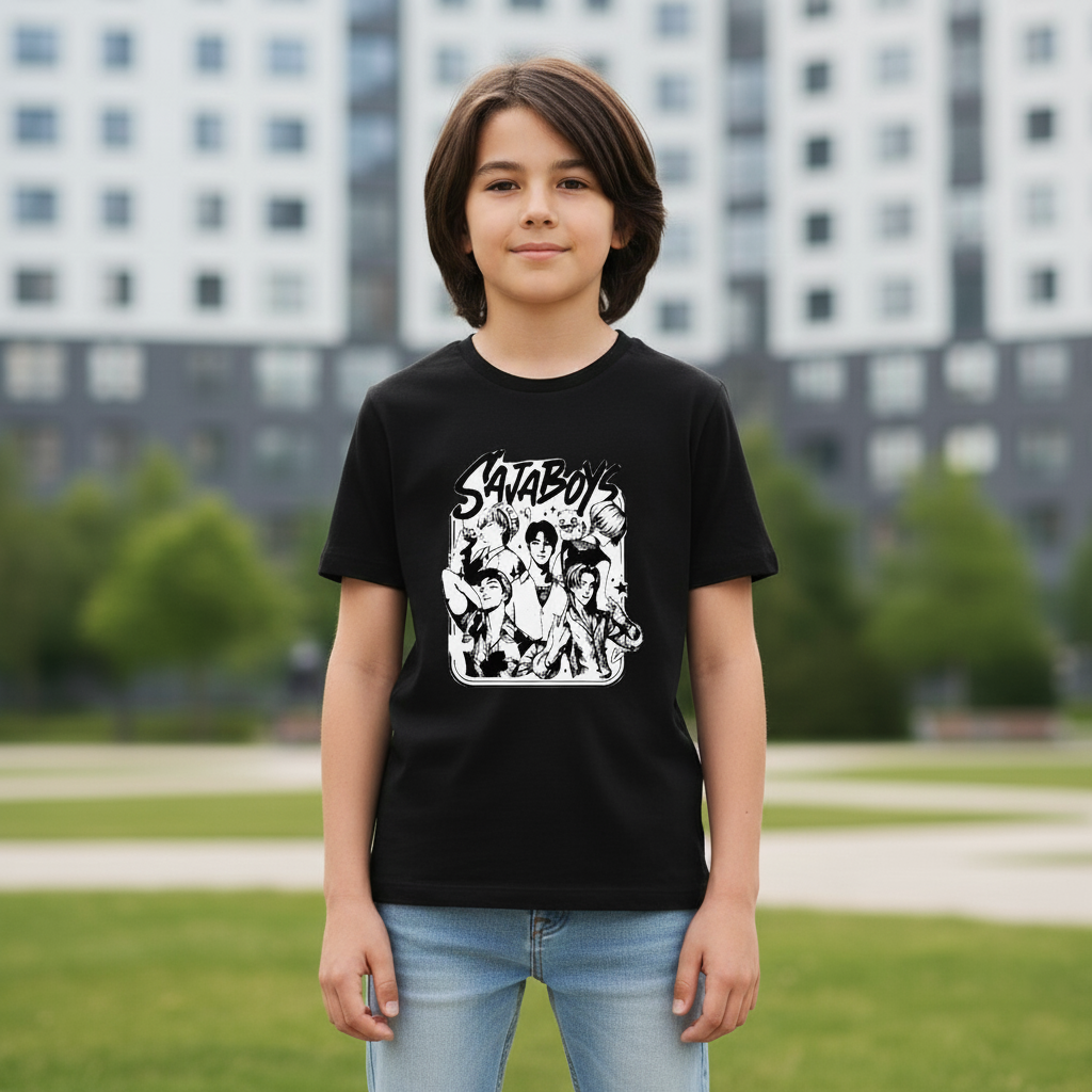 K-Pop Boy Group Style Tee