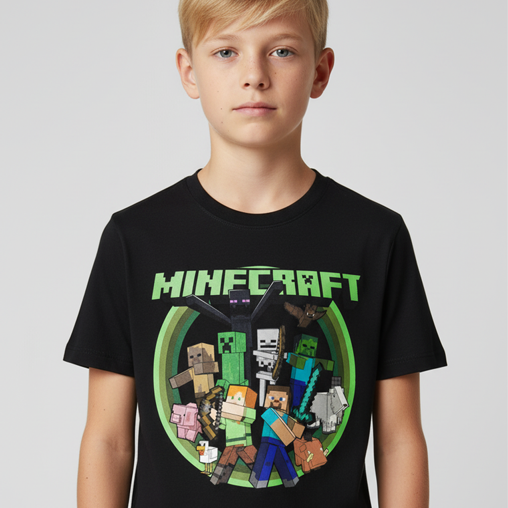 Minecraft Characters T-Shirt