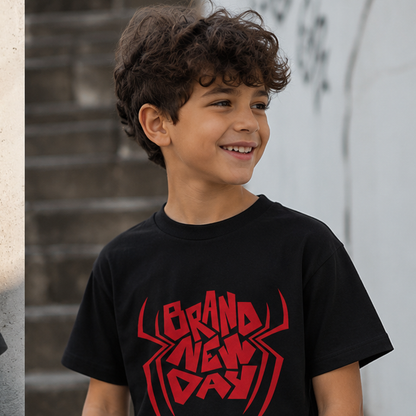 Spiderman Tshirt- Brand new day
