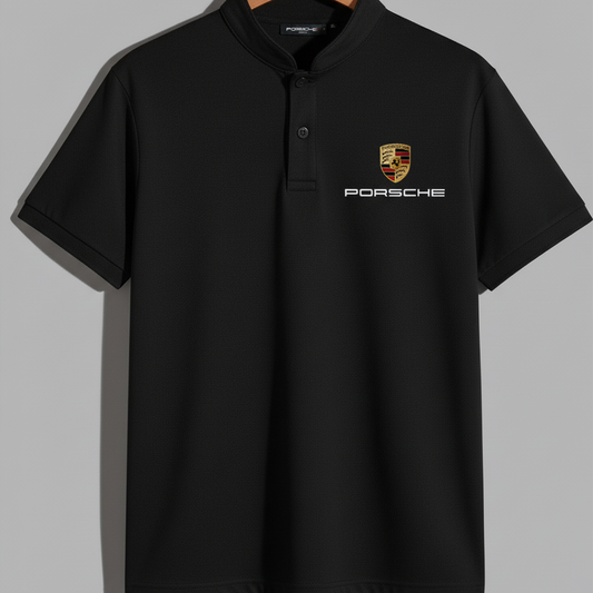 Col Mao Porsche Crest Polo