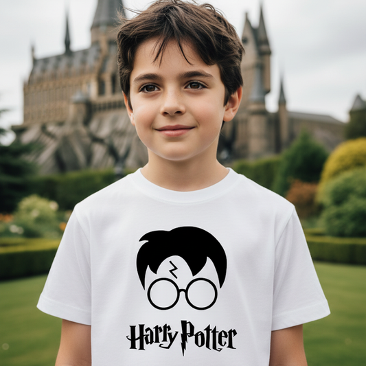 Harry Potter Iconic Hair & Glasses T-Shirt