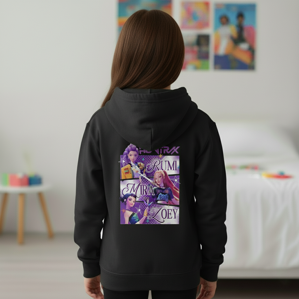 Purple Haired K-Pop Star Inspired Hoodie
