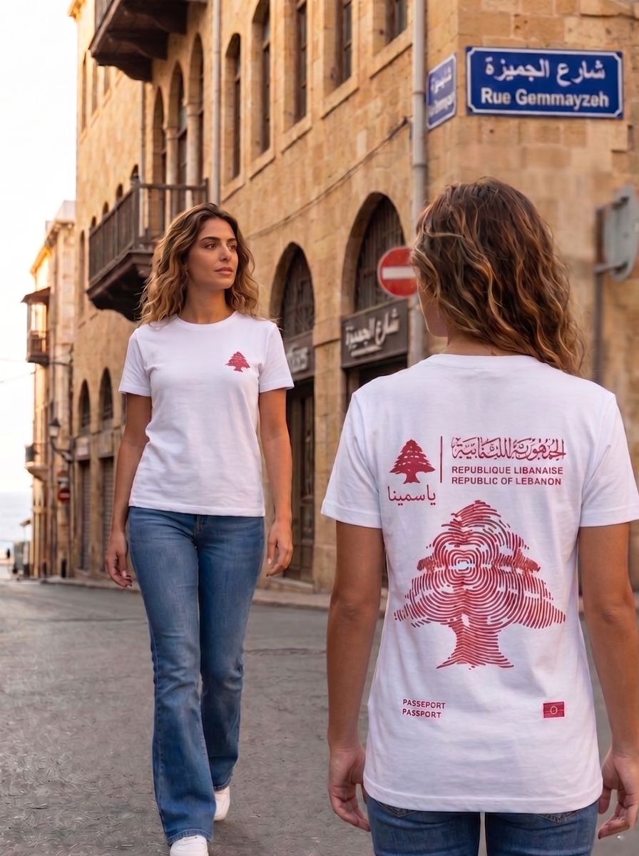 The Lebanese passport tee