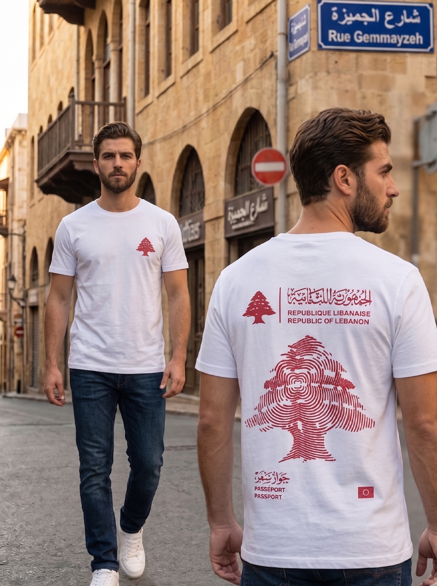 The Lebanese passport tee