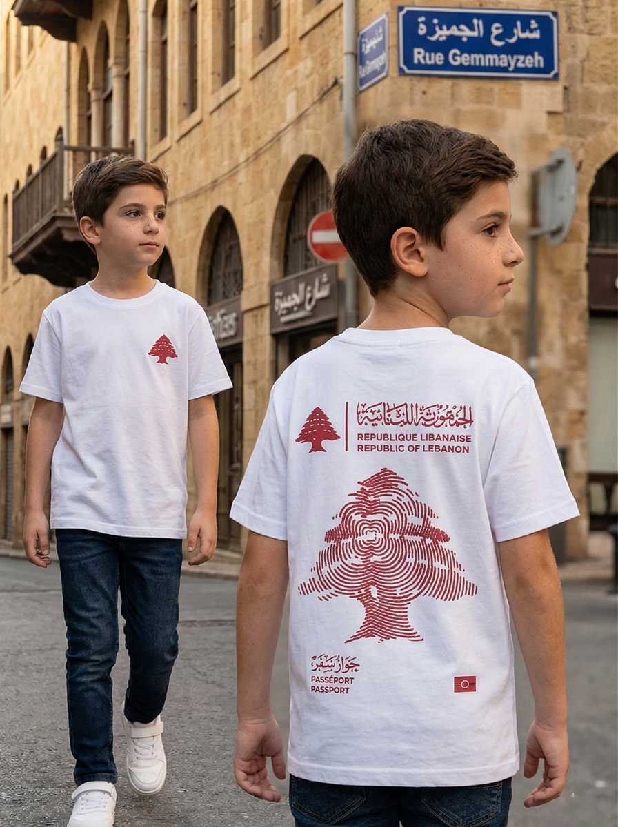 The Lebanese passport tee