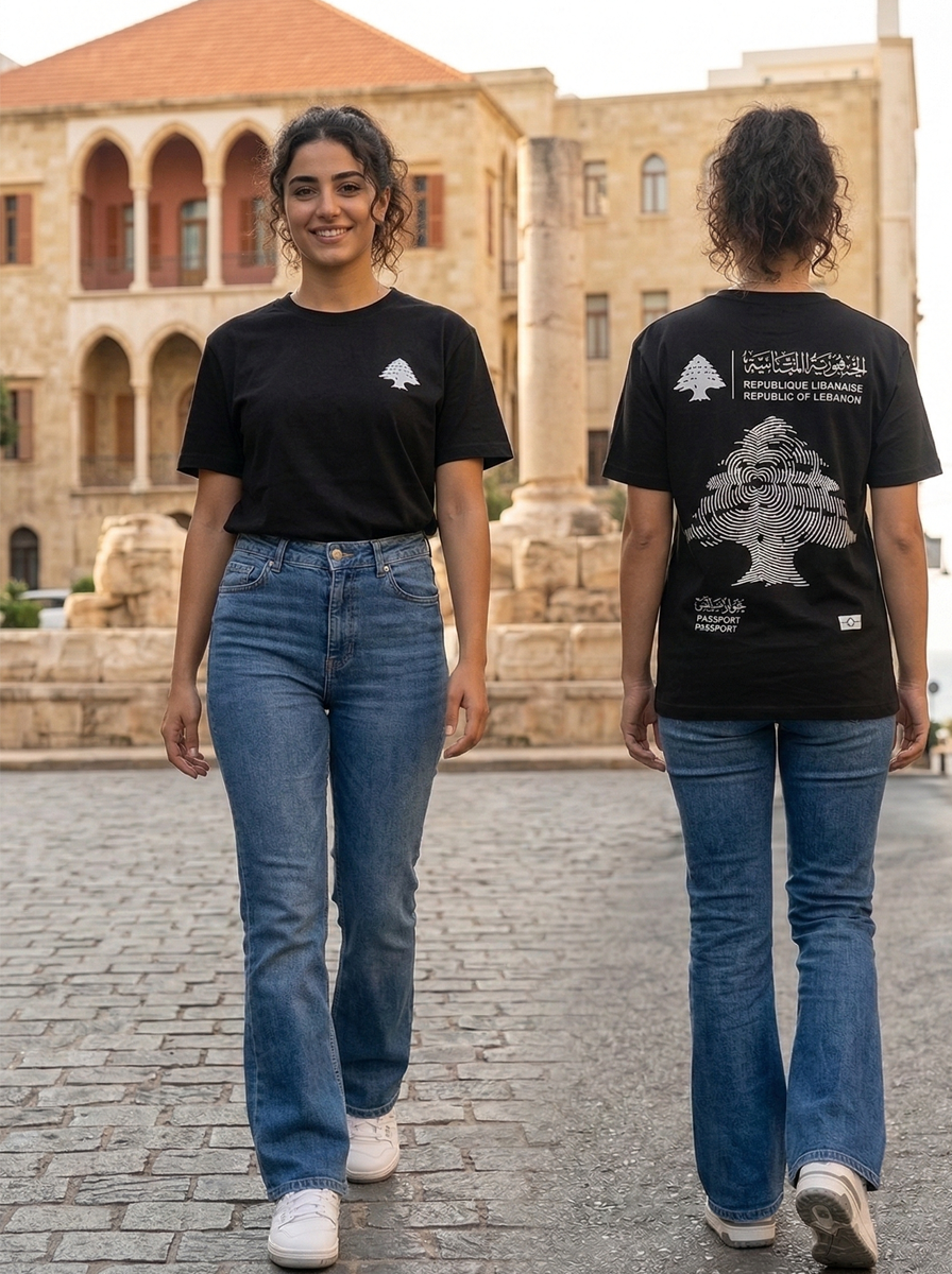 The Lebanese passport tee