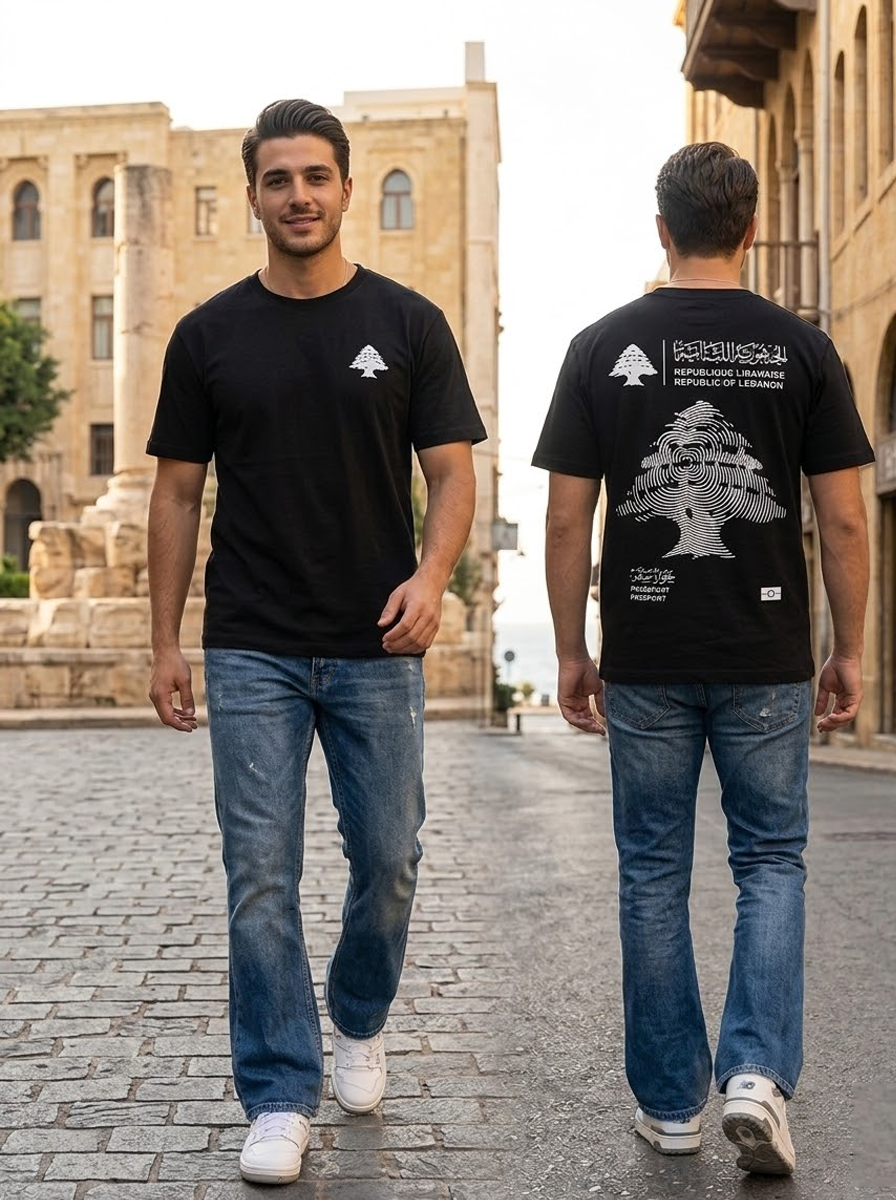 The Lebanese passport tee