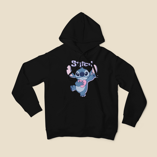 Loveable Stitch Heart Hoodies