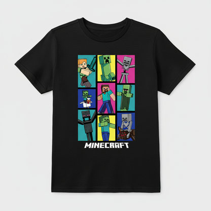 Minecraft Characters T-Shirt